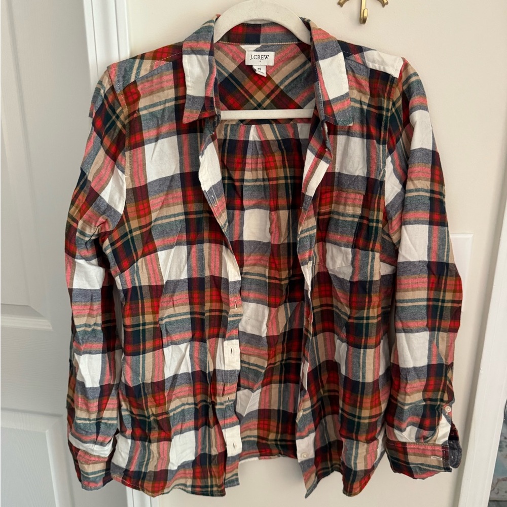 J. Crew Plaid Button Down